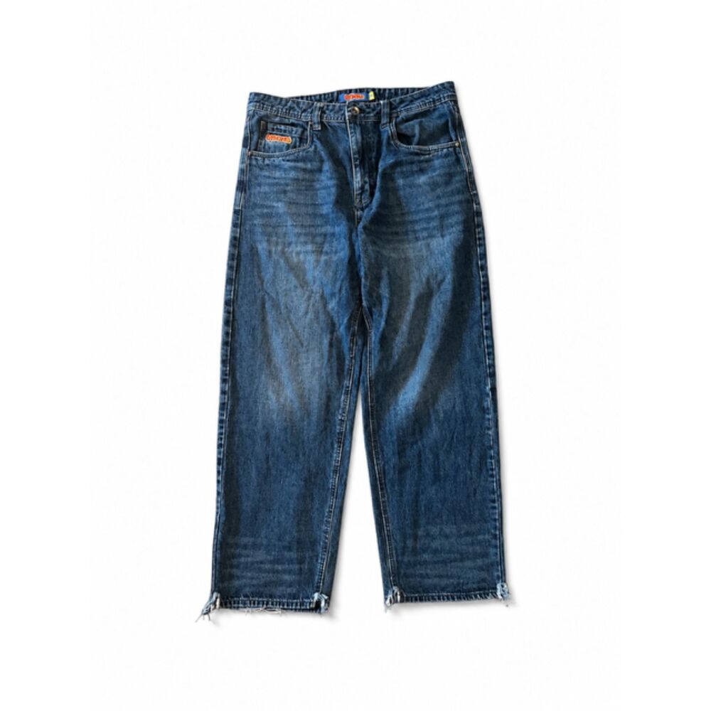 Empyre Bad Dog Dark Wash Baggy Skate Jeans Size 32